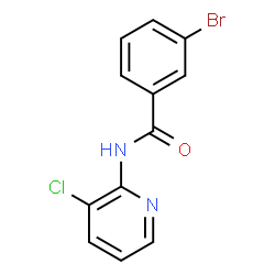 ChemSpider 2D Image | 3-Bromo-N-(3-chloro-2-pyridinyl)benzamide | C12H8BrClN2O