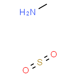 ChemSpider 2D Image | Methanamine - oxosulfane oxide (1:1) | CH5NO2S