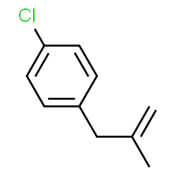 ChemSpider 2D Image | 1-Chloro-4-(2-methyl-2-propen-1-yl)benzene | C10H11Cl