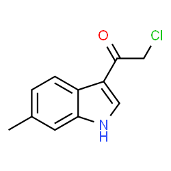 ChemSpider 2D Image | 2-Chloro-1-(6-methyl-1H-indol-3-yl)ethanone | C11H10ClNO