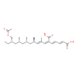 ChemSpider 2D Image | fiscpropionate C | C26H40O6