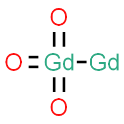 ChemSpider 2D Image | Trioxodigadolinium(Gd-Gd) | Gd2O3