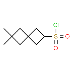 ChemSpider 2D Image | 6,6-Dimethylspiro[3.3]heptane-2-sulfonyl chloride | C9H15ClO2S