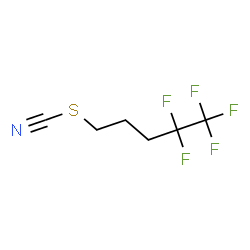 ChemSpider 2D Image | 4,4,5,5,5-Pentafluoropentyl thiocyanate | C6H6F5NS
