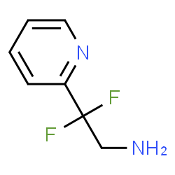 ChemSpider 2D Image | 2-(2-Pyridyl)-2,2-difluoroethylamine | C7H8F2N2