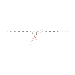 ChemSpider 2D Image | 1,2-Dipalmitoyl-13C-sn-glycero-3-PC | C3813C2H80NO8P