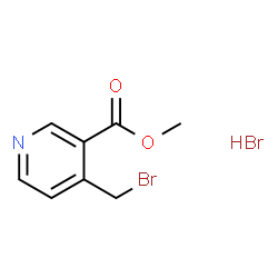 ChemSpider 2D Image | Methyl 4-(bromomethyl)nicotinate hydrobromide (1:1) | C8H9Br2NO2