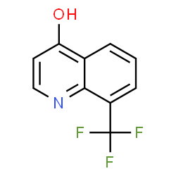 ChemSpider 2D Image | 8-(Trifluoromethyl)-4-quinolinol | C10H6F3NO