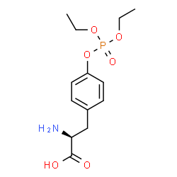 ChemSpider 2D Image | O-(Diethoxyphosphoryl)-L-tyrosine | C13H20NO6P