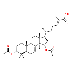 ChemSpider 2D Image | Ganoderic acid Me | C34H50O6