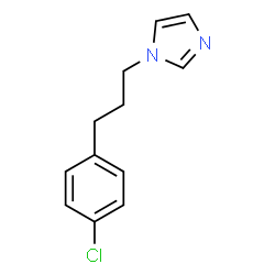 ChemSpider 2D Image | 1-[3-(4-Chlorophenyl)propyl]-1H-imidazole | C12H13ClN2