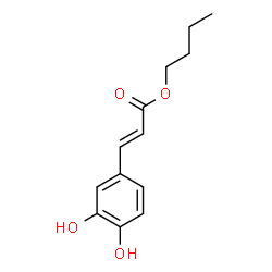 ChemSpider 2D Image | E-Caffeic acid n-butyl ester | C13H16O4