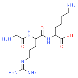 ChemSpider 2D Image | gly-arg-lys | C14H29N7O4