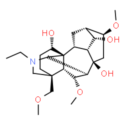 ChemSpider 2D Image | neoline | C24H39NO6