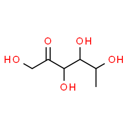 ChemSpider 2D Image | 6-Deoxyhex-2-ulose | C6H12O5