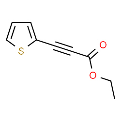 ChemSpider 2D Image | Ethyl 3-(2-thienyl)-2-propynoate | C9H8O2S