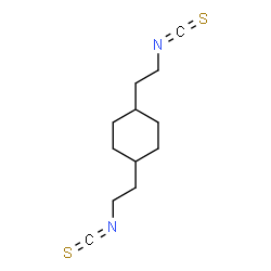 ChemSpider 2D Image | 1,4-Bis(2-isothiocyanatoethyl)cyclohexane | C12H18N2S2
