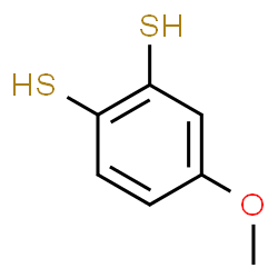ChemSpider 2D Image | 4-Methoxy-1,2-benzenedithiol | C7H8OS2
