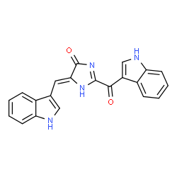 ChemSpider 2D Image | rhopaladin D | C21H14N4O2