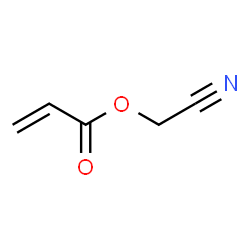 ChemSpider 2D Image | Cyanomethyl acrylate | C5H5NO2