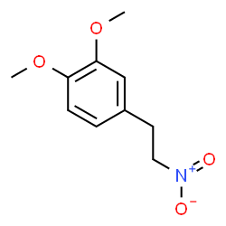 ChemSpider 2D Image | 1,2-Dimethoxy-4-(2-nitroethyl)benzene | C10H13NO4