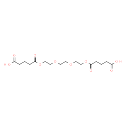 ChemSpider 2D Image | 5,16-Dioxo-6,9,12,15-tetraoxaicosane-1,20-dioic acid | C16H26O10