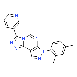 ChemSpider 2D Image | CSID:822181 | C19H15N7