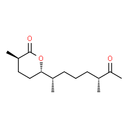 ChemSpider 2D Image | chermesiterpenoid B | C15H26O3