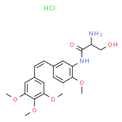 ChemSpider 2D Image | OMBRABULIN HYDROCHLORIDE | C21H27ClN2O6