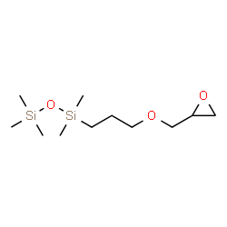 ChemSpider 2D Image | (3-GLYCIDOXYPROPYL)PENTAMETHYLDISILOXANE | C11H26O3Si2