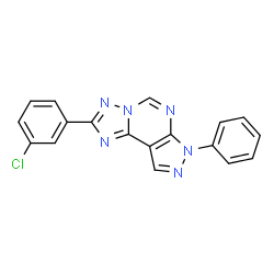 ChemSpider 2D Image | CSID:823868 | C18H11ClN6