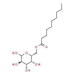 ChemSpider 2D Image | 6-O-Decanoyl-D-galactopyranose | C16H30O7