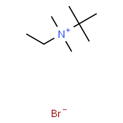 ChemSpider 2D Image | N-Ethyl-N,N,2-trimethyl-2-propanaminium bromide | C8H20BrN