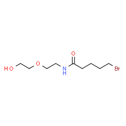 ChemSpider 2D Image | 5-Bromo-N-[2-(2-hydroxyethoxy)ethyl]pentanamide | C9H18BrNO3