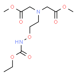ChemSpider 2D Image | Methyl 9-(2-methoxy-2-oxoethyl)-4-oxo-3,6-dioxa-5,9-diazaundecan-11-oate | C11H20N2O7
