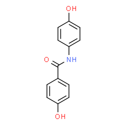 ChemSpider 2D Image | 4-Hydroxy-N-(4-hydroxyphenyl)benzamide | C13H11NO3