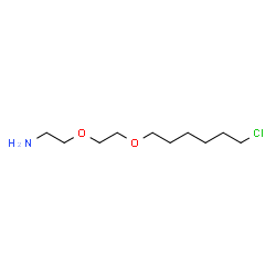 ChemSpider 2D Image | 2-(2-((6-Chlorohexyl)oxy)ethoxy)ethanamine | C10H22ClNO2