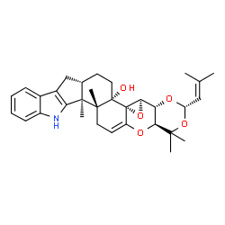 ChemSpider 2D Image | terpendole K | C32H39NO5