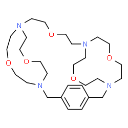 ChemSpider 2D Image | 11,17,23,28,33-Pentaoxa-1,8,14,20-tetraazatetracyclo[18.5.5.5~8,14~.2~3,6~]heptatriaconta-3,5,36-triene | C28H48N4O5