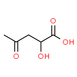 ChemSpider 2D Image | 2-Hydroxy-4-oxopentanoic acid | C5H8O4