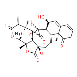 ChemSpider 2D Image | (1R,2S,3S,5S,6R,7S,14S,15R,18R,21R,22S,25R)-5,7,18-Trihydroxy-1,14,21,25-tetramethyl-4,20,23-trioxaheptacyclo[20.3.1.1~2,5~.0~3,18~.0~3,21~.0~6,15~.0~9,14~]heptacosa-8,10-diene-13,19,24,27-tetrone | C28H32O10