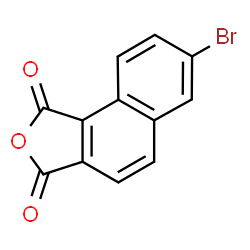 ChemSpider 2D Image | 7-Bromonaphtho[1,2-c]furan-1,3-dione | C12H5BrO3