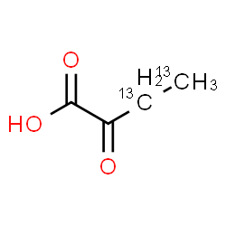 ChemSpider 2D Image | 2-Oxo(3,4-~13~C_2_)butanoic acid | C213C2H6O3