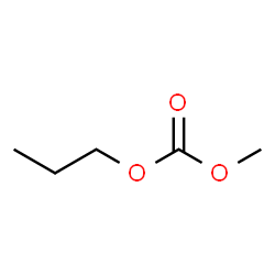 ChemSpider 2D Image | Methyl propyl carbonate | C5H10O3