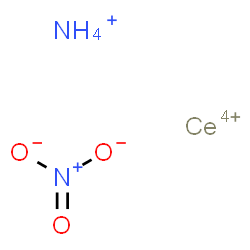 ChemSpider 2D Image | ammonium cerium(+4) cation nitrate | H4CeN2O3