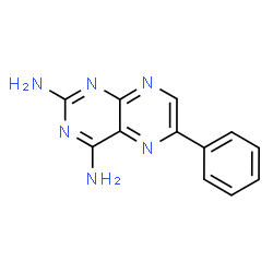ChemSpider 2D Image | 6-Phenyl-2,4-pteridinediamine | C12H10N6