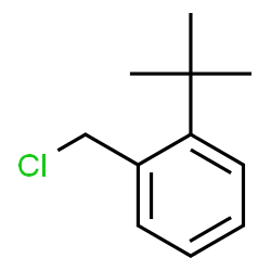 ChemSpider 2D Image | o-tert-butylbenzylchloride | C11H15Cl