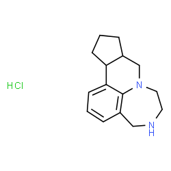 ChemSpider 2D Image | Vabicaserin hydrochloride | C15H21ClN2