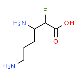 ChemSpider 2D Image | 3,6-Diamino-2-fluorohexanoic acid | C6H13FN2O2