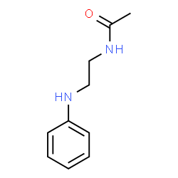 ChemSpider 2D Image | N-(2-Anilinoethyl)acetamide | C10H14N2O